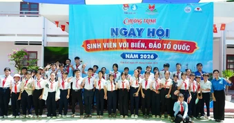 Chương trình Sinh viên với biển, đảo Tổ quốc: Hơn 200 triệu đồng đến đảo Nhơn Châu