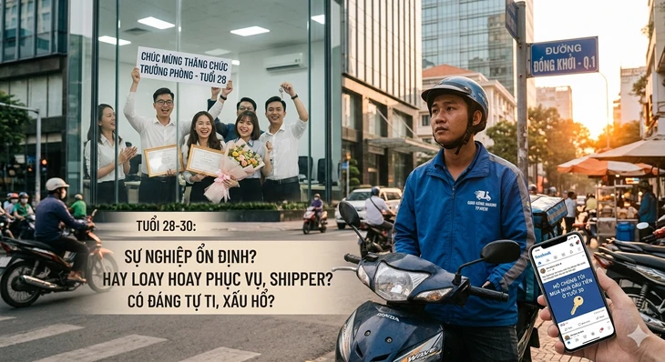 Có bằng đại học, 30 tuổi vẫn thất nghiệp, đi giao hàng, phục vụ: Có gì phải xấu hổ?