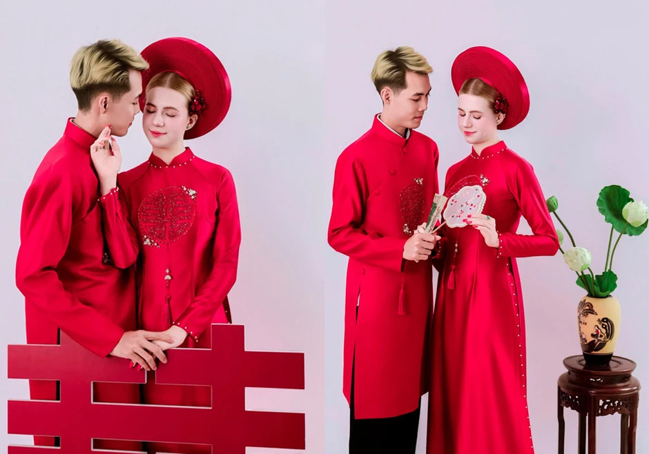 Cô dâu Nga xinh như búp bê, bất ngờ vì được tặng vàng trong đám cưới ở Quảng Trị Cô dâu Nga xinh như búp bê, bất ngờ vì được tặng vàng trong đám cưới ở Quảng Trị