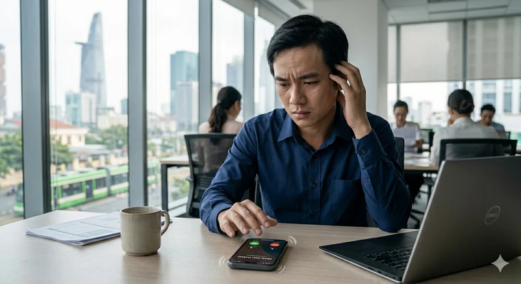 Có những người 'hú hồn' khi nghe chuông điện thoại, để vậy luôn khỏi bắt máy Có những người 'hú hồn' khi nghe chuông điện thoại, để vậy luôn khỏi bắt máy