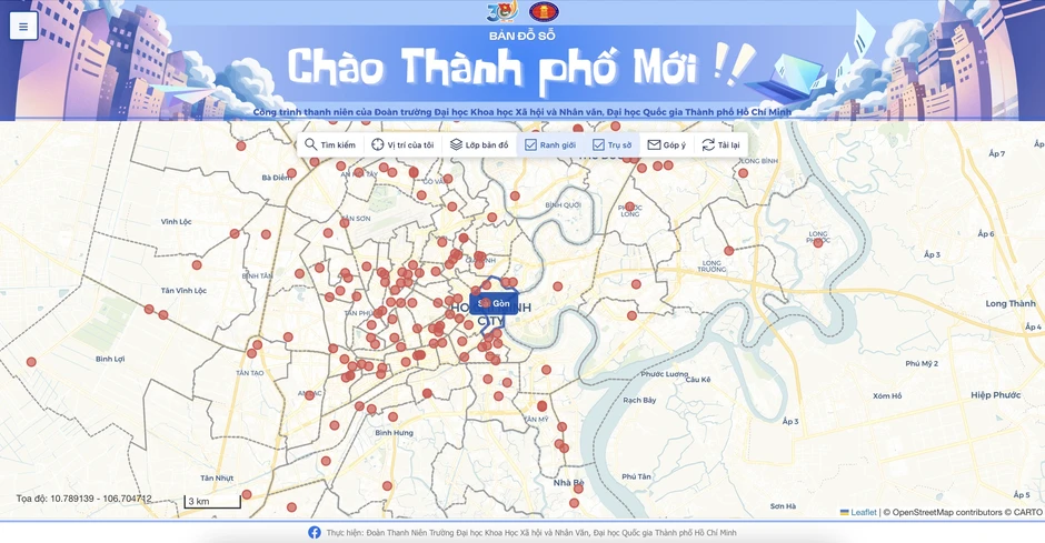 Đây là bản đồ số phường mới TP.HCM giúp bạn chắc chắn không lạc đường Đây là bản đồ số phường mới TP.HCM giúp bạn chắc chắn không lạc đường