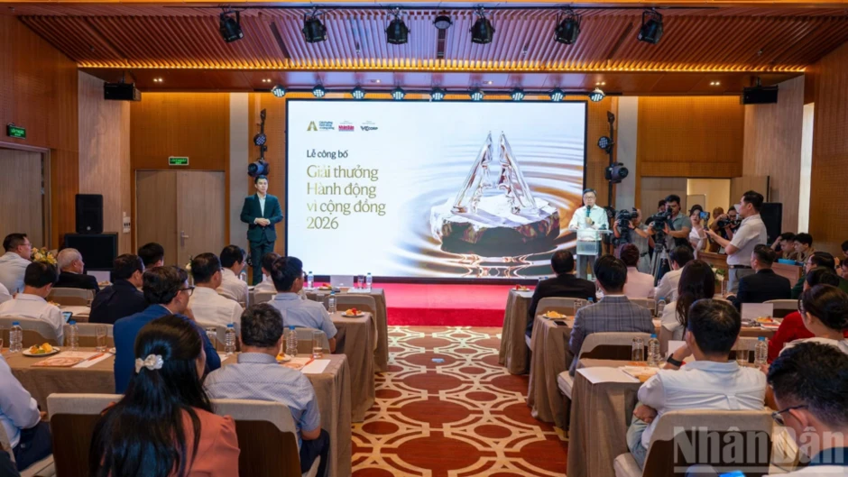 Giải thưởng Hành động vì cộng đồng 2026 mở cổng đề cử và đăng ký dự án Giải thưởng Hành động vì cộng đồng 2026 mở cổng đề cử và đăng ký dự án