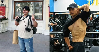 Giảm 57 kg trong 9 tháng, nhiếp ảnh gia có 6 múi nhờ tập thể hình