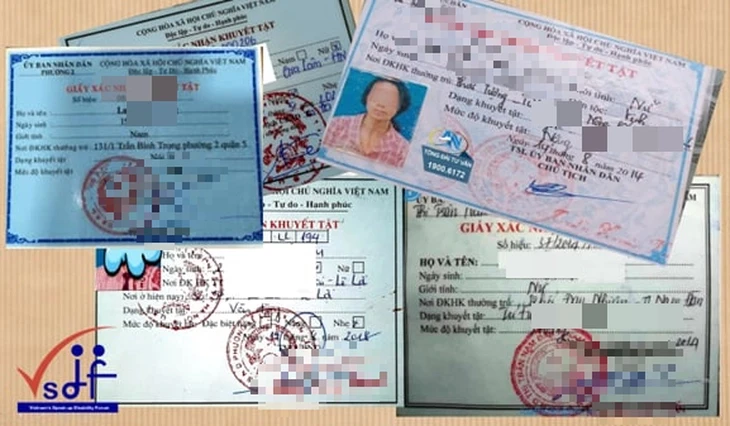 Giấy xác nhận khuyết tật mỗi nơi mỗi kiểu, trình xong vẫn bị nghi ngờ Giấy xác nhận khuyết tật mỗi nơi mỗi kiểu, trình xong vẫn bị nghi ngờ