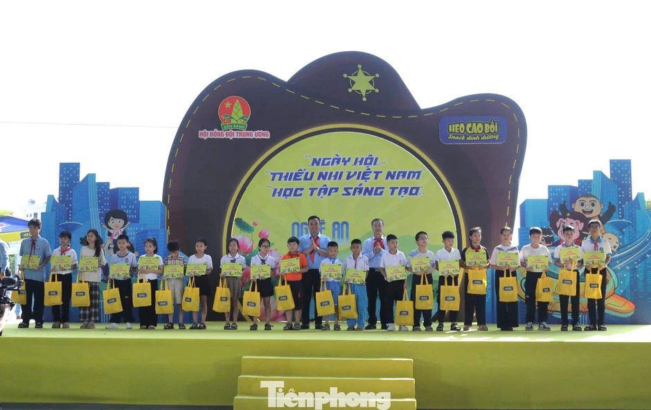 Gieo tinh thần sáng tạo cho thiếu nhi Nghệ An Gieo tinh thần sáng tạo cho thiếu nhi Nghệ An