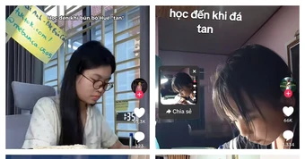'Học đến khi tan đá' đang hút giới trẻ