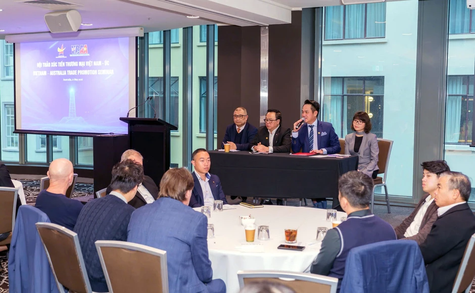 Hội Doanh nhân trẻ Việt Nam mở rộng thị trường tại Australia Hội Doanh nhân trẻ Việt Nam mở rộng thị trường tại Australia