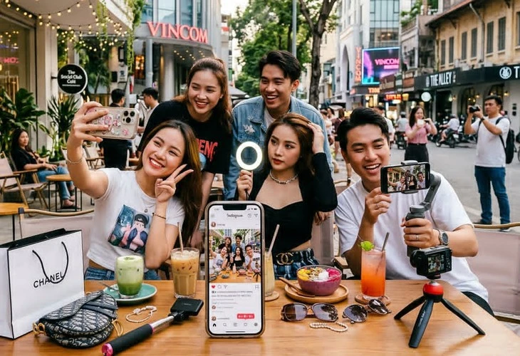 Khi mạng xã hội thành... sân khấu Khi mạng xã hội thành... sân khấu