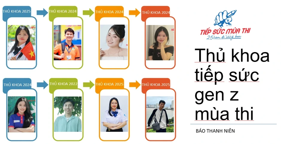 Khởi động chương trình Thủ khoa tiếp sức gen Z mùa thi 2026 Khởi động chương trình Thủ khoa tiếp sức gen Z mùa thi 2026
