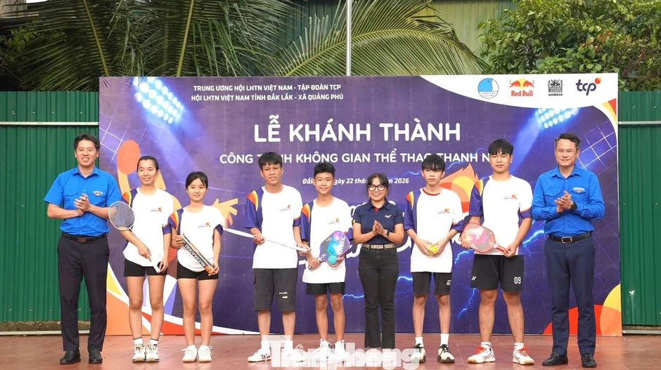 Không gian thể thao thanh niên tiếp năng lượng, bừng sức trẻ Không gian thể thao thanh niên tiếp năng lượng, bừng sức trẻ