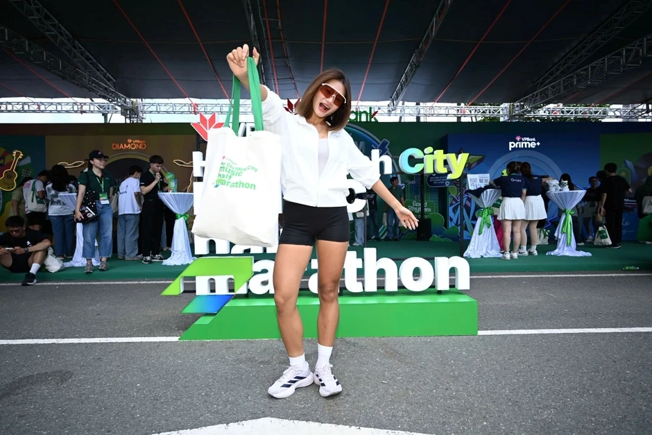 Không khí sôi động tại VPBank Ho Chi Minh City Music Half Marathon 2026