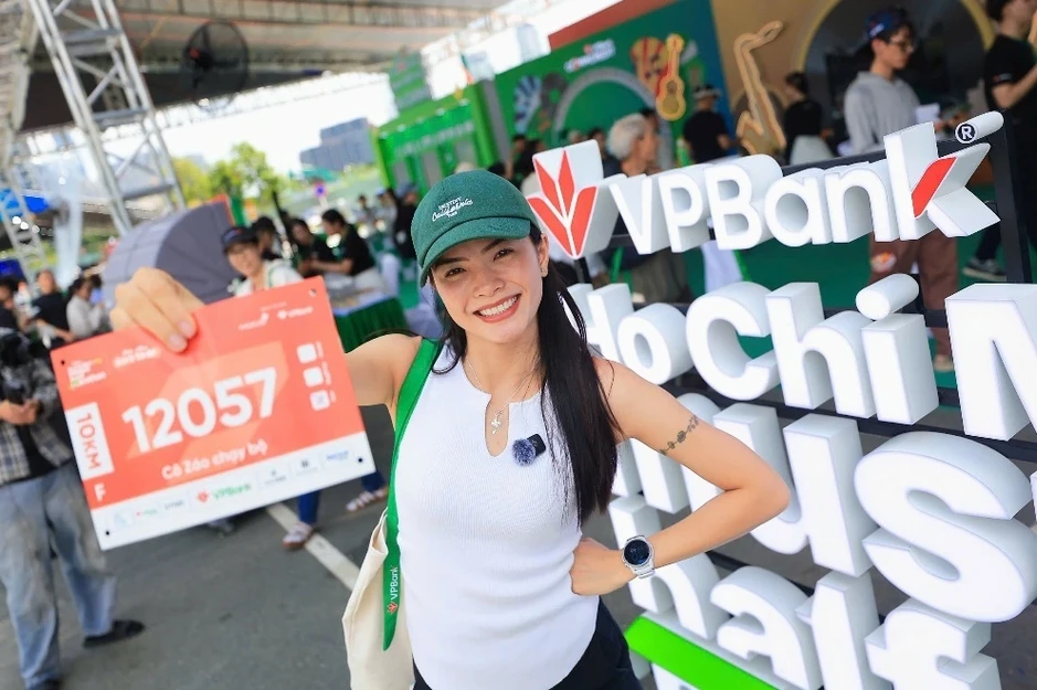 Không khí sôi động tại VPBank Ho Chi Minh City Music Half Marathon 2026