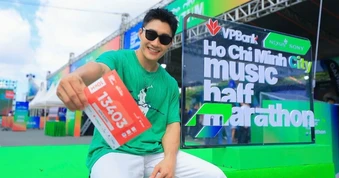 Không khí sôi động tại VPBank Ho Chi Minh City Music Half Marathon 2026