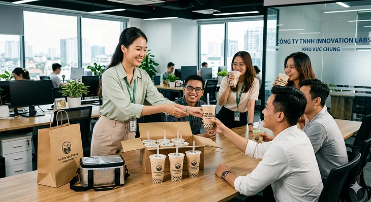 Không tiền chạy theo trà sữa buổi chiều, mang khoai mì, khoai lang mời đồng nghiệp... thế mới hay! Không tiền chạy theo trà sữa buổi chiều, mang khoai mì, khoai lang mời đồng nghiệp... thế mới hay!