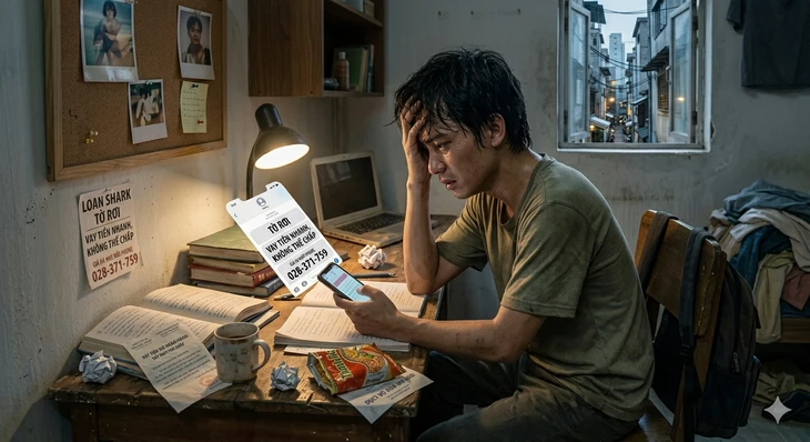 Lãi chồng lãi từ app đen thành cái bẫy 'nuốt chửng' sinh viên Lãi chồng lãi từ app đen thành cái bẫy 'nuốt chửng' sinh viên