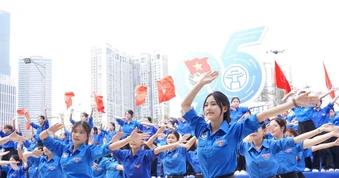 Lan tỏa thông điệp và khí thế của Đại hội Đoàn XIII từ ca khúc 'Áo xanh gọi tương lai'