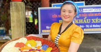 Lấy chồng khi 18 tuổi, người phụ nữ Thái 'địu con' khởi nghiệp đặc sản Điện Biên