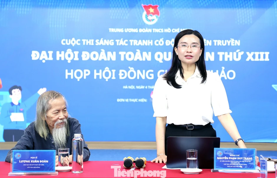 Lựa chọn tranh cổ động tuyên truyền Đại hội Đoàn toàn quốc lần thứ XIII