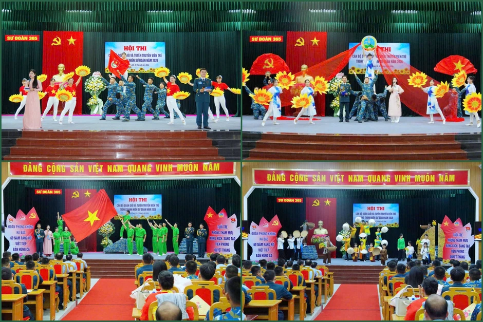 Màn đua tài sôi nổi của các thủ lĩnh thanh niên Phòng không Màn đua tài sôi nổi của các thủ lĩnh thanh niên Phòng không