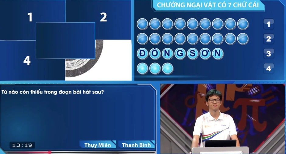 Nam sinh Mường giành vé thi quý IV Đường lên đỉnh Olympia Nam sinh Mường giành vé thi quý IV Đường lên đỉnh Olympia