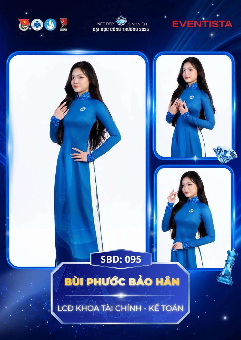 Nhan sắc tân Hoa khôi Đại học Công Thương TPHCM Nhan sắc tân Hoa khôi Đại học Công Thương TPHCM