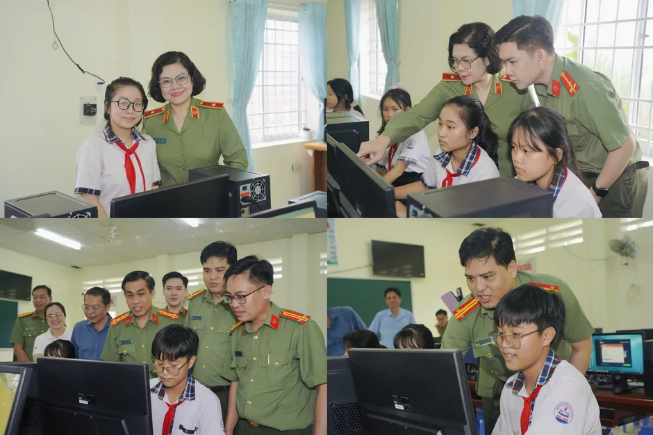 Ra mắt 6 đội hình thanh niên Công an tình nguyện hè năm 2026 Ra mắt 6 đội hình thanh niên Công an tình nguyện hè năm 2026