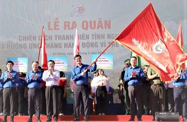 Ra quân chiến dịch Thanh niên tình nguyện hè 2026 Ra quân chiến dịch Thanh niên tình nguyện hè 2026