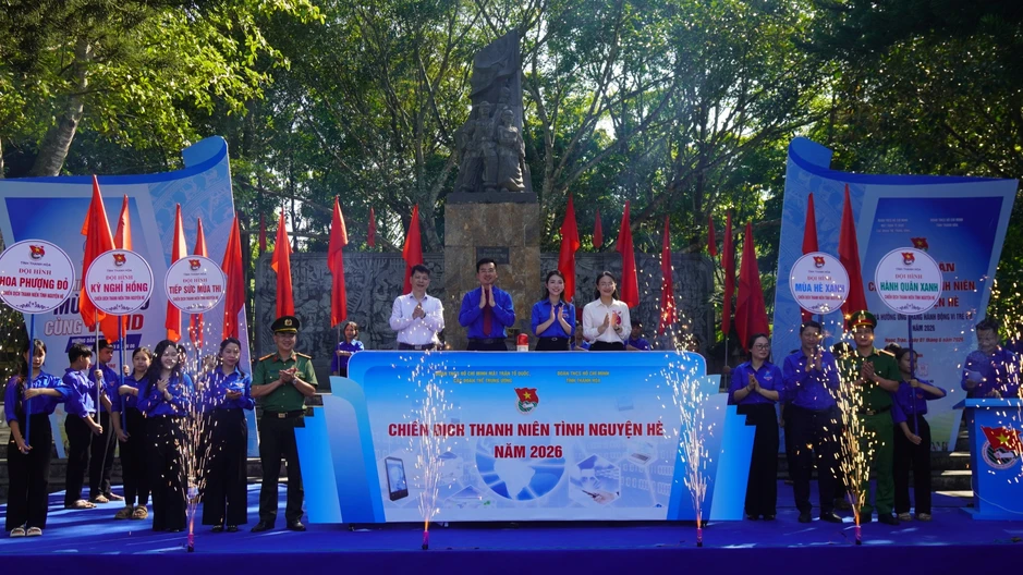 Ra quân chiến dịch tình nguyện hè tại chiến khu Ngọc Trạo Ra quân chiến dịch tình nguyện hè tại chiến khu Ngọc Trạo