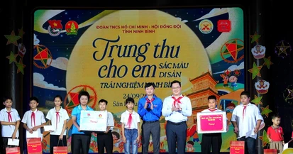 Rộn ràng 'Trung thu cho em – Sắc màu di sản – Trải nghiệm Ninh Bình'