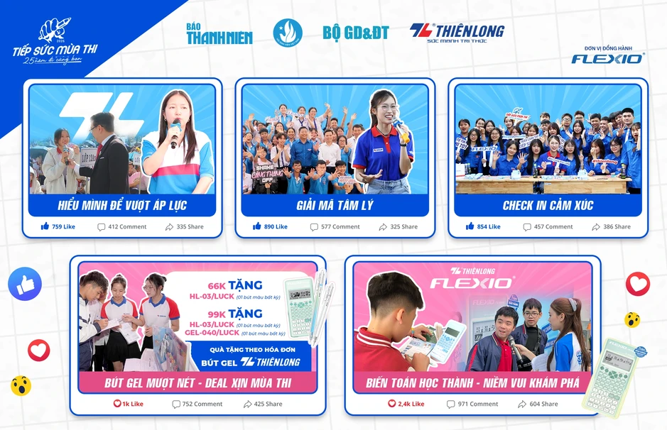 School Tour - Trạm tiếp sức tinh thần cho thí sinh thi tốt nghiệp THPT School Tour - Trạm tiếp sức tinh thần cho thí sinh thi tốt nghiệp THPT