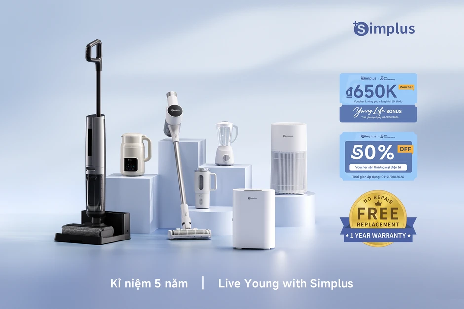 Simplus: Hành trình 5 năm chinh phục 18 triệu gia đình trẻ toàn cầu Simplus: Hành trình 5 năm chinh phục 18 triệu gia đình trẻ toàn cầu