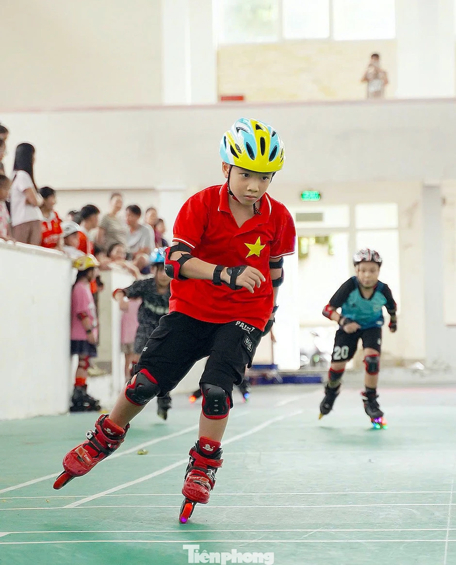Sôi động đường đua Patin đầu tiên dành cho thiếu nhi Nghệ An