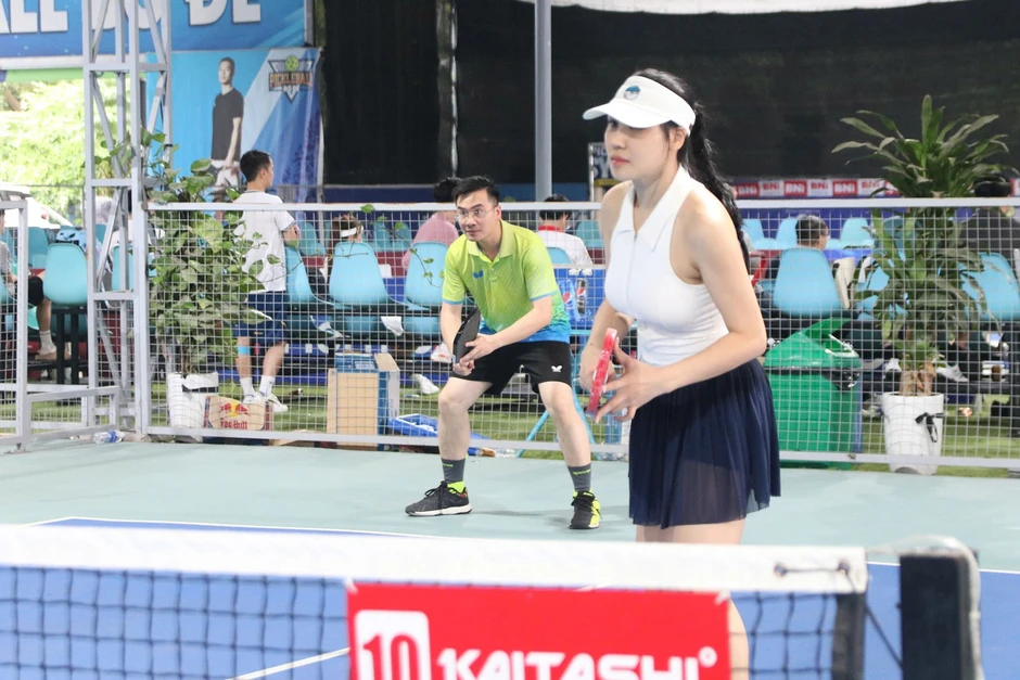 Sôi nổi giải pickleball thanh niên 'Đại đoàn kết' Sôi nổi giải pickleball thanh niên 'Đại đoàn kết'