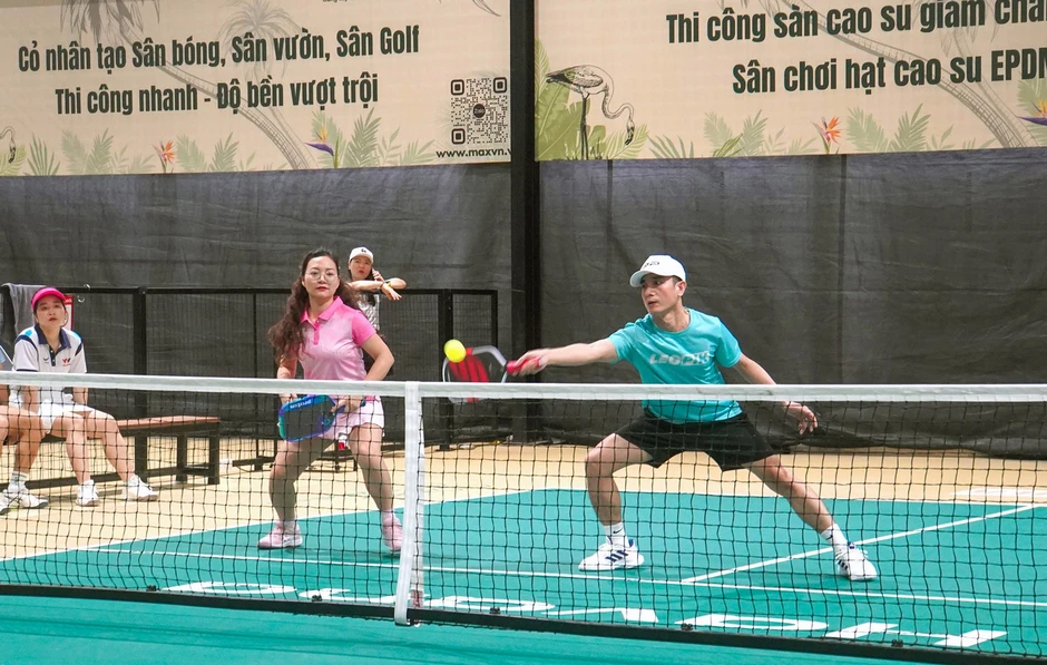 Sôi nổi tranh tài pickleball kỷ niệm 95 năm ngày thành lập Đoàn Sôi nổi tranh tài pickleball kỷ niệm 95 năm ngày thành lập Đoàn