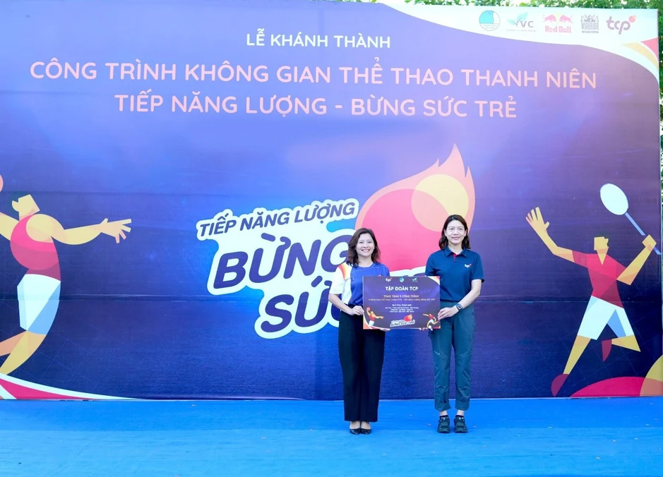 TCP thúc đẩy tinh thần thể thao của thanh niên công nhân TP. Hồ Chí Minh TCP thúc đẩy tinh thần thể thao của thanh niên công nhân TP. Hồ Chí Minh