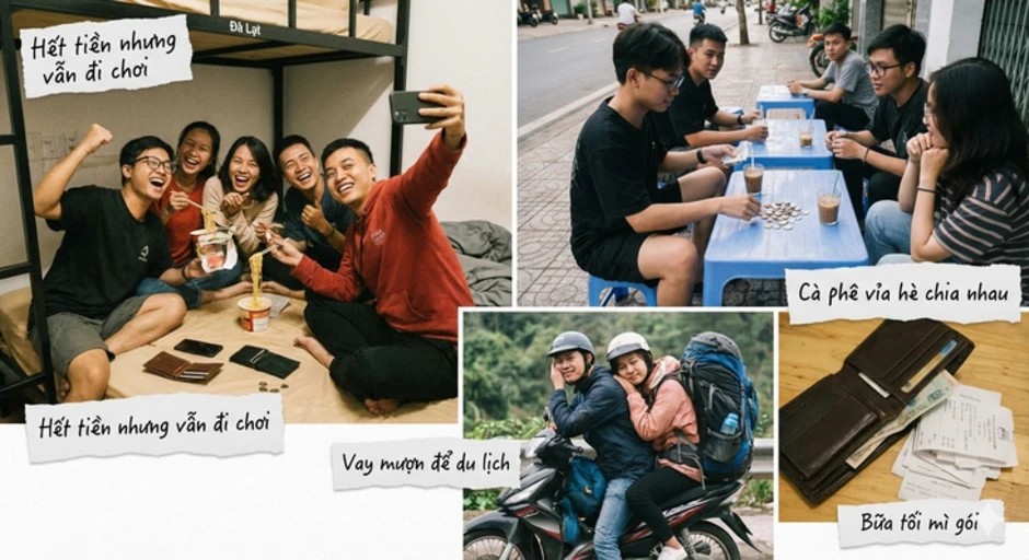 Than hết tiền, nhưng kèo du lịch, cà phê nào cũng có mặt: Người trẻ có thật sự 'rỗng túi'? Than hết tiền, nhưng kèo du lịch, cà phê nào cũng có mặt: Người trẻ có thật sự 'rỗng túi'?