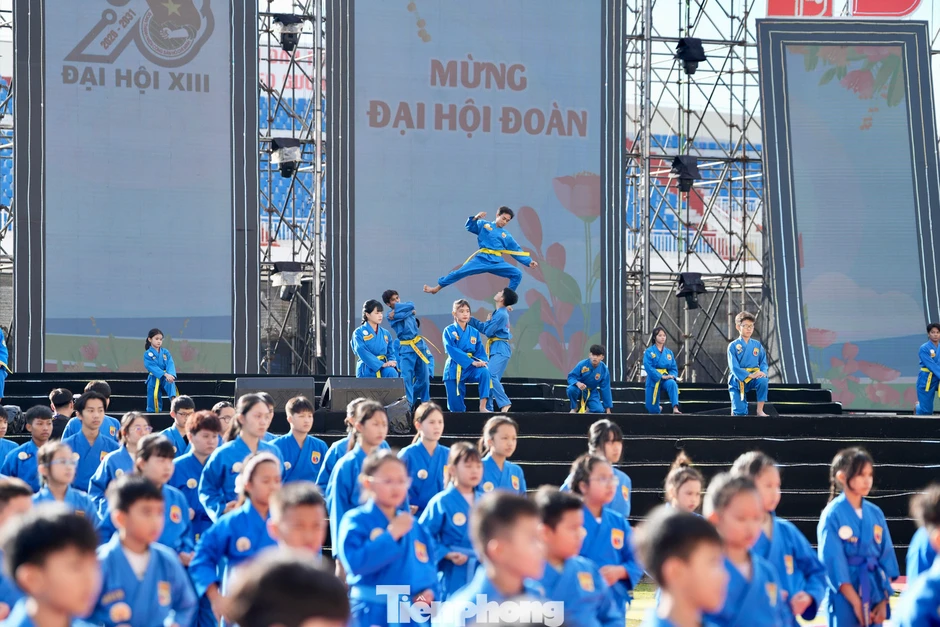 Thiếu nhi cả nước xác lập Kỷ lục Việt Nam chào mừng Đại hội Đoàn toàn quốc lần thứ XIII