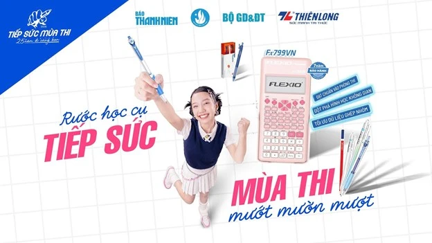 Tiếp sức mùa thi 2026: Bộ học cụ giúp thí sinh thi cử nhẹ nhàng Tiếp sức mùa thi 2026: Bộ học cụ giúp thí sinh thi cử nhẹ nhàng