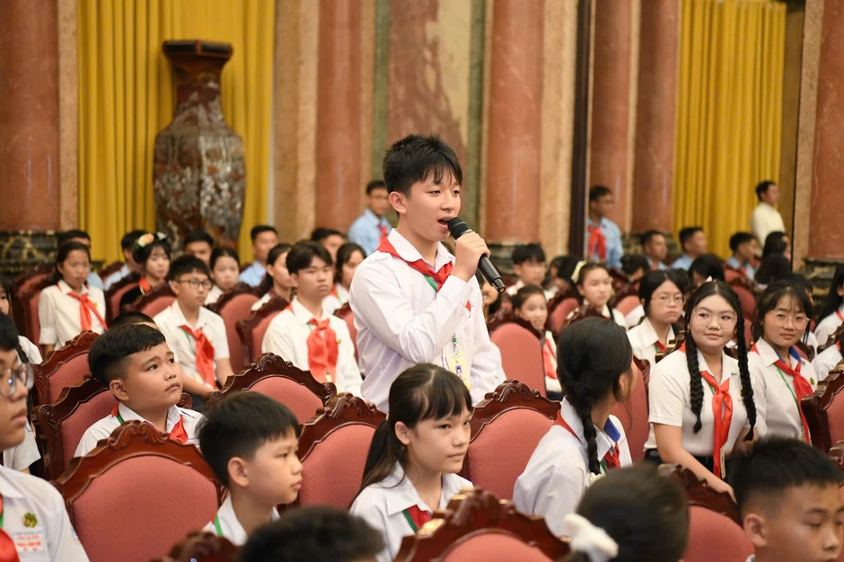 Tổng Bí thư, Chủ tịch nước Tô Lâm gặp mặt 85 đội viên tiêu biểu Tổng Bí thư, Chủ tịch nước Tô Lâm gặp mặt 85 đội viên tiêu biểu