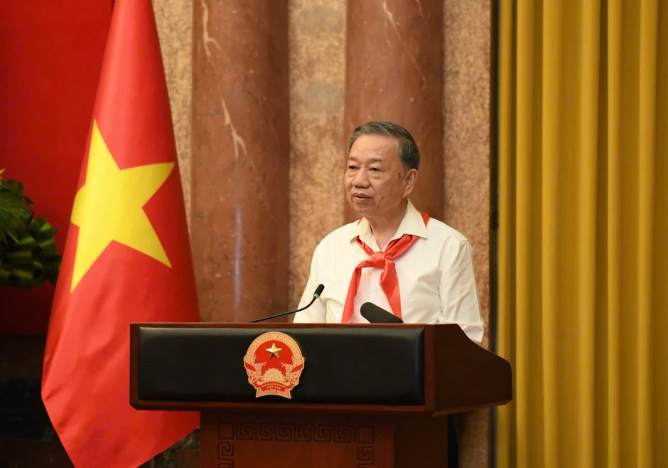 Tổng Bí thư, Chủ tịch nước Tô Lâm gặp mặt 85 đội viên tiêu biểu Tổng Bí thư, Chủ tịch nước Tô Lâm gặp mặt 85 đội viên tiêu biểu