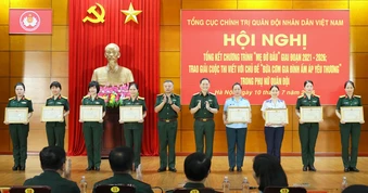 Tổng cục Chính trị vinh danh nữ quân nhân đỡ đầu trẻ mồ côi