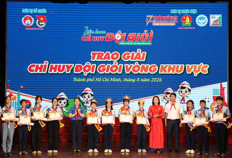 TPHCM vinh danh, khen thưởng hơn 100 Chỉ huy Đội tiêu biểu