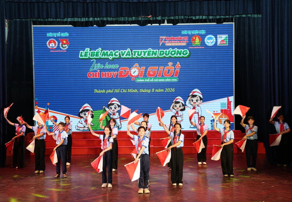 TPHCM vinh danh, khen thưởng hơn 100 Chỉ huy Đội tiêu biểu