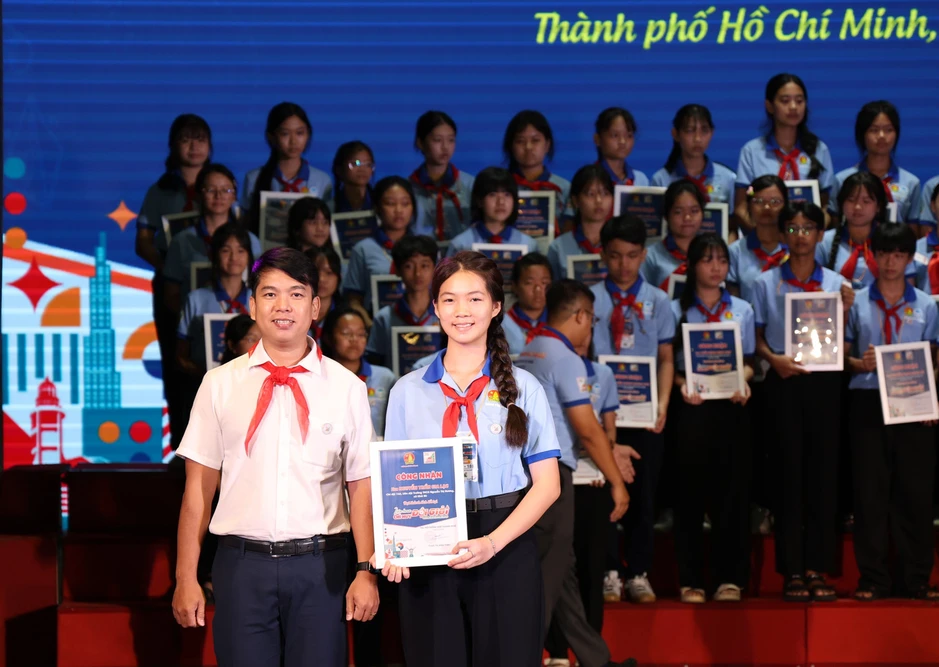 TPHCM vinh danh, khen thưởng hơn 100 Chỉ huy Đội tiêu biểu