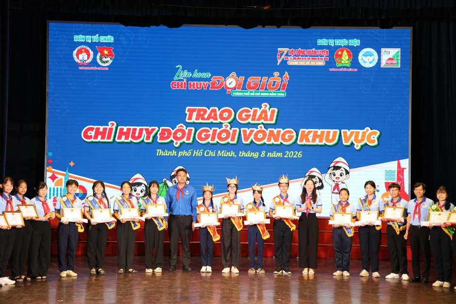 TPHCM vinh danh, khen thưởng hơn 100 Chỉ huy Đội tiêu biểu
