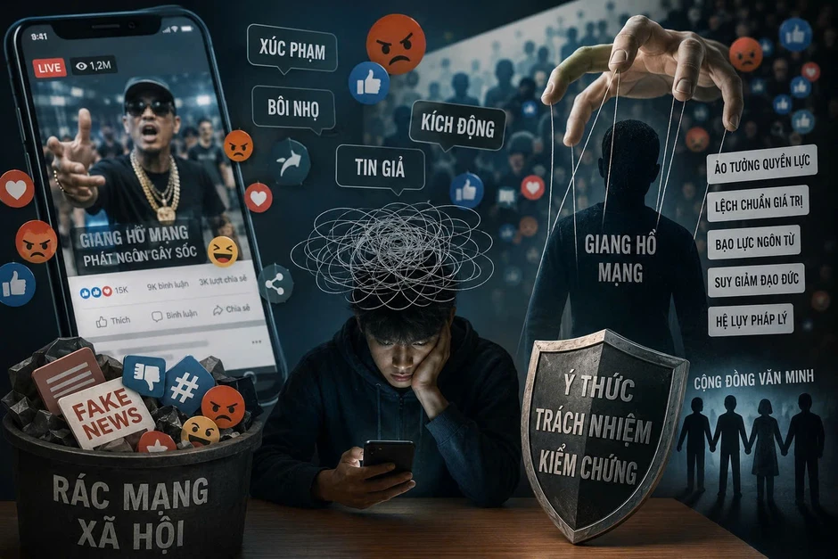 Từ chuyện Huấn Hoa Hồng, 'Vua Quạt', Khánh 'Sky', Hồ Văn Khoa: Ai đang tiếp sức cho 'rác mạng'? Từ chuyện Huấn Hoa Hồng, 'Vua Quạt', Khánh 'Sky', Hồ Văn Khoa: Ai đang tiếp sức cho 'rác mạng'?