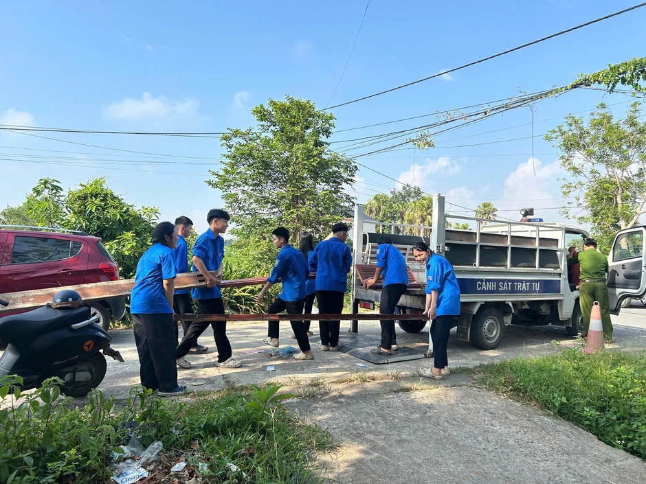 Tuổi trẻ Hà Tĩnh hỗ trợ giải phóng mặt bằng các dự án trọng điểm
