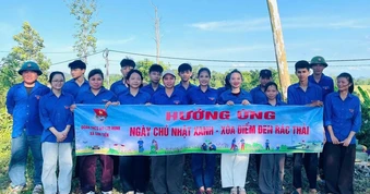 Tuổi trẻ Hà Tĩnh ra quân Ngày Chủ nhật xanh