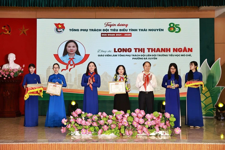 Tuyên dương Tổng phụ trách Đội, đội viên tiêu biểu Thái Nguyên giai đoạn 2021 - 2026 Tuyên dương Tổng phụ trách Đội, đội viên tiêu biểu Thái Nguyên giai đoạn 2021 - 2026