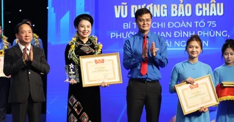 Vinh danh 100 cán bộ Đoàn toàn quốc